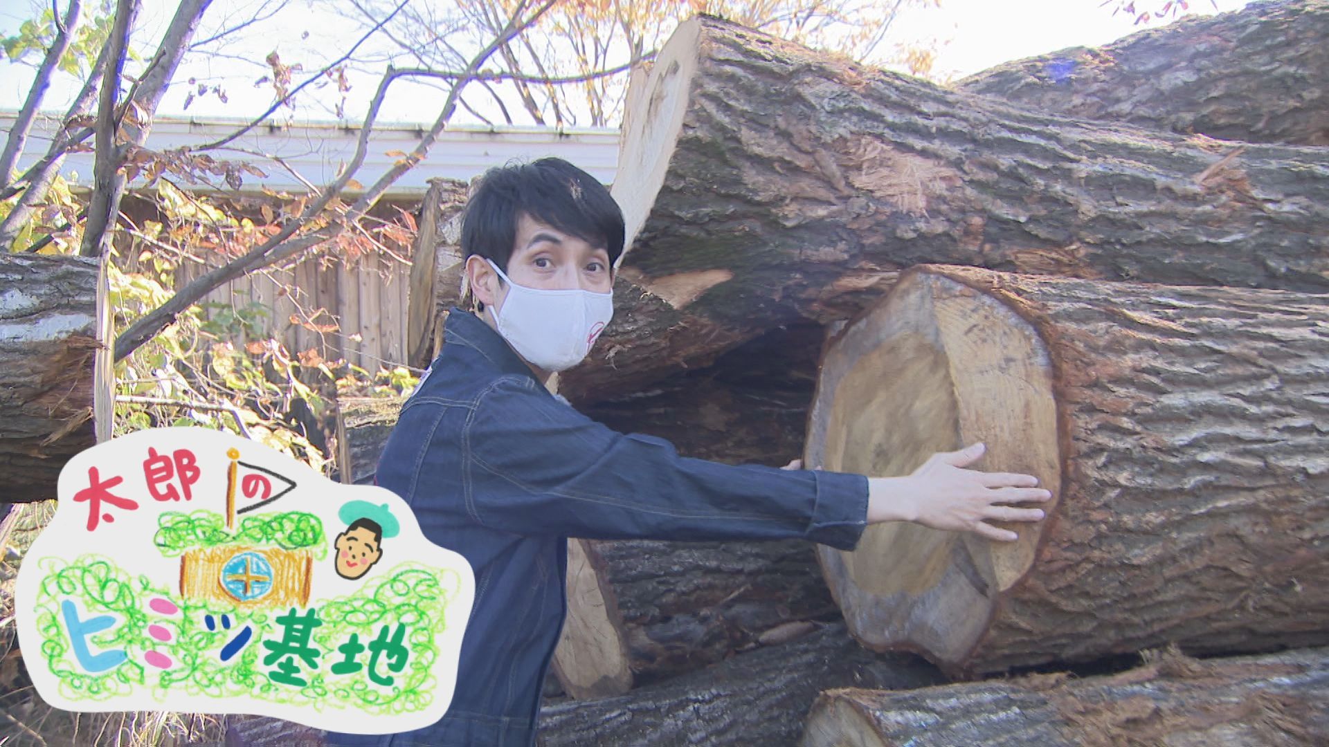 太郎のヒミツ基地 #22 材木をお勉強!