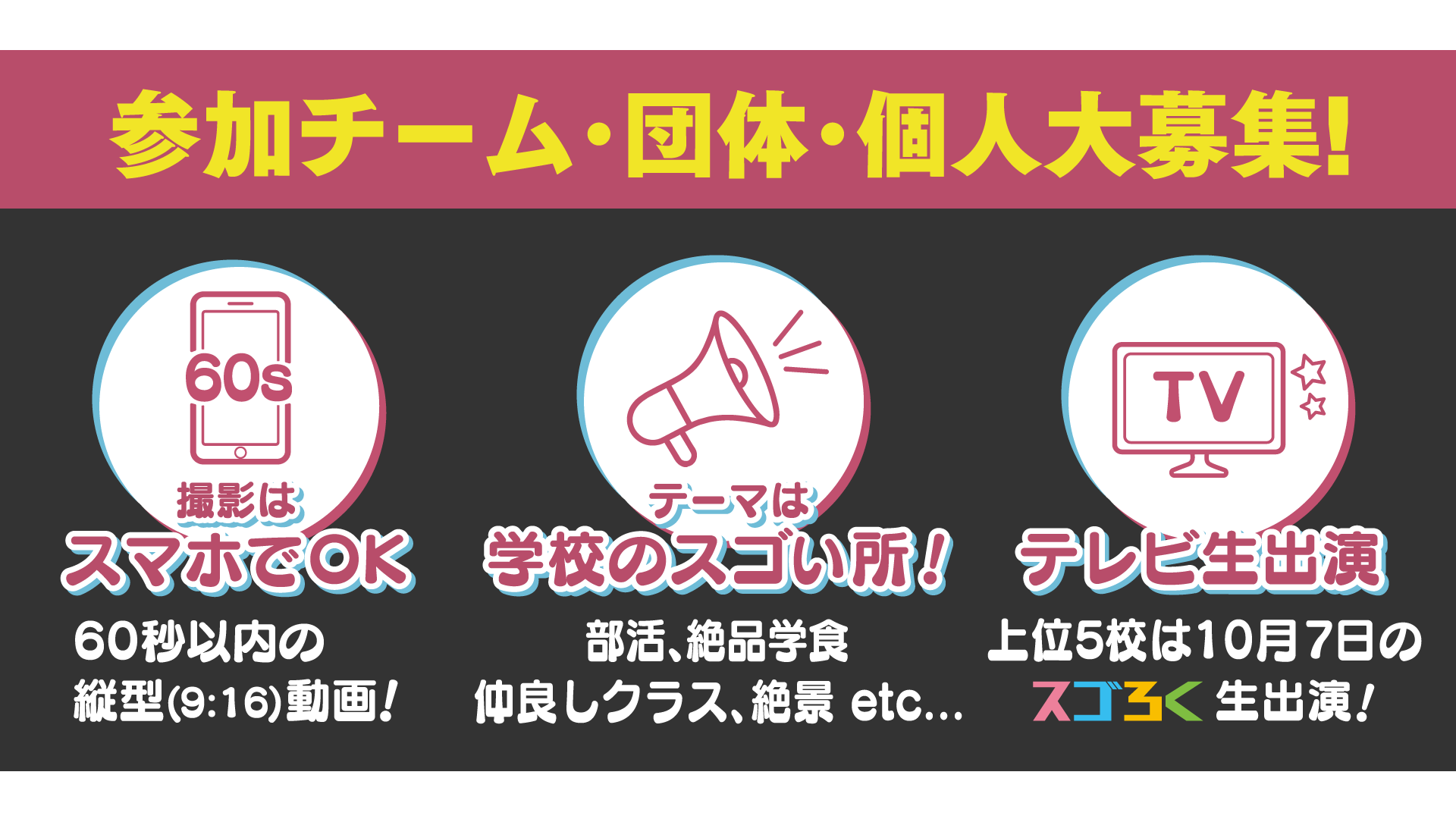 この夏の主役は、君だ！No.1スゴTok選手権