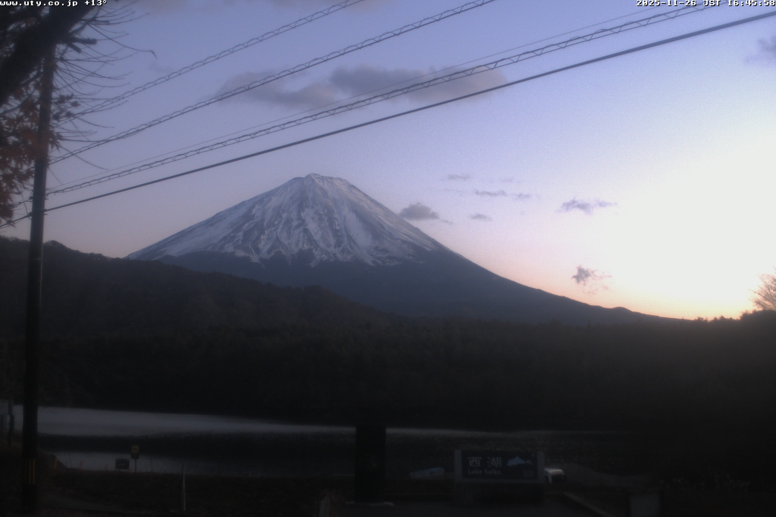 西湖ライブカメラ