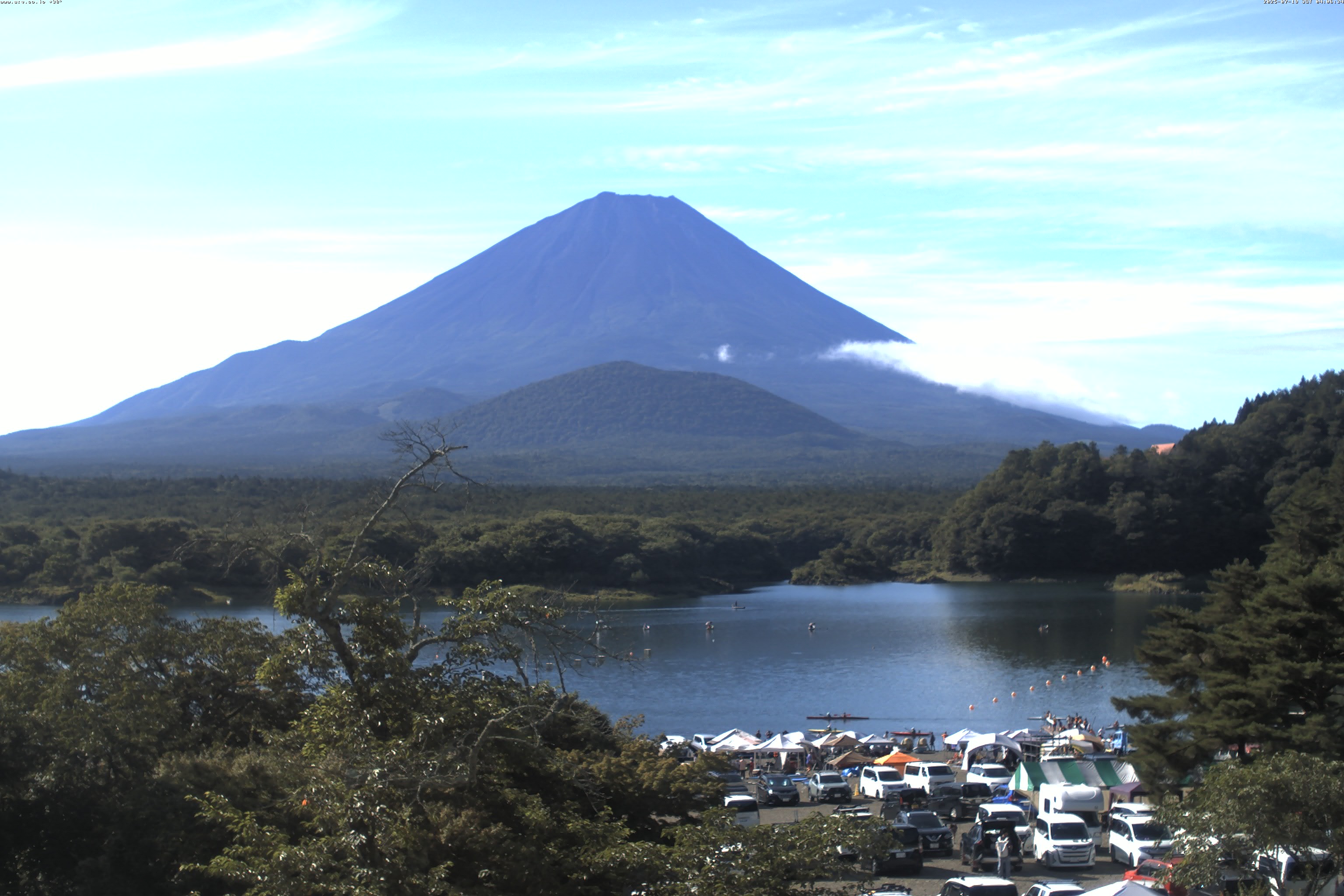 精進湖ライブカメラ