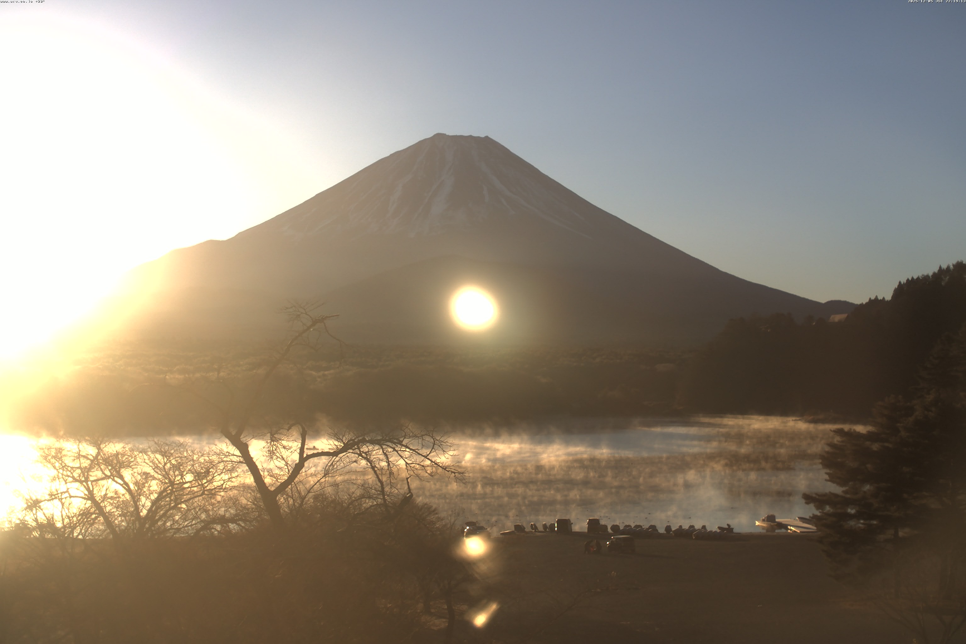 精進湖ライブカメラ