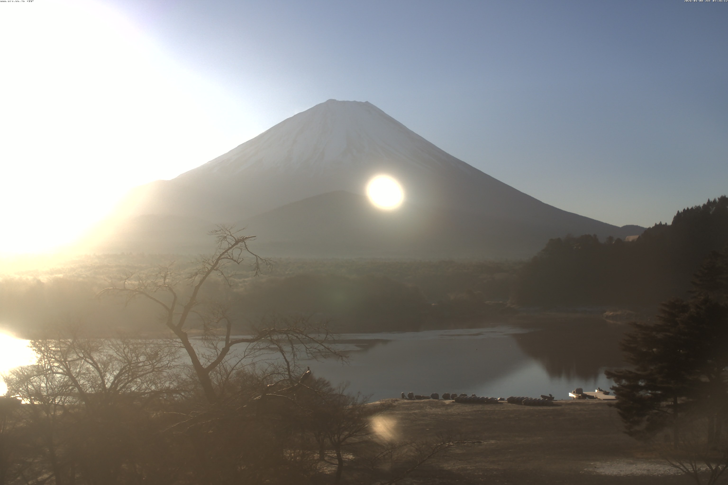 精進湖ライブカメラ