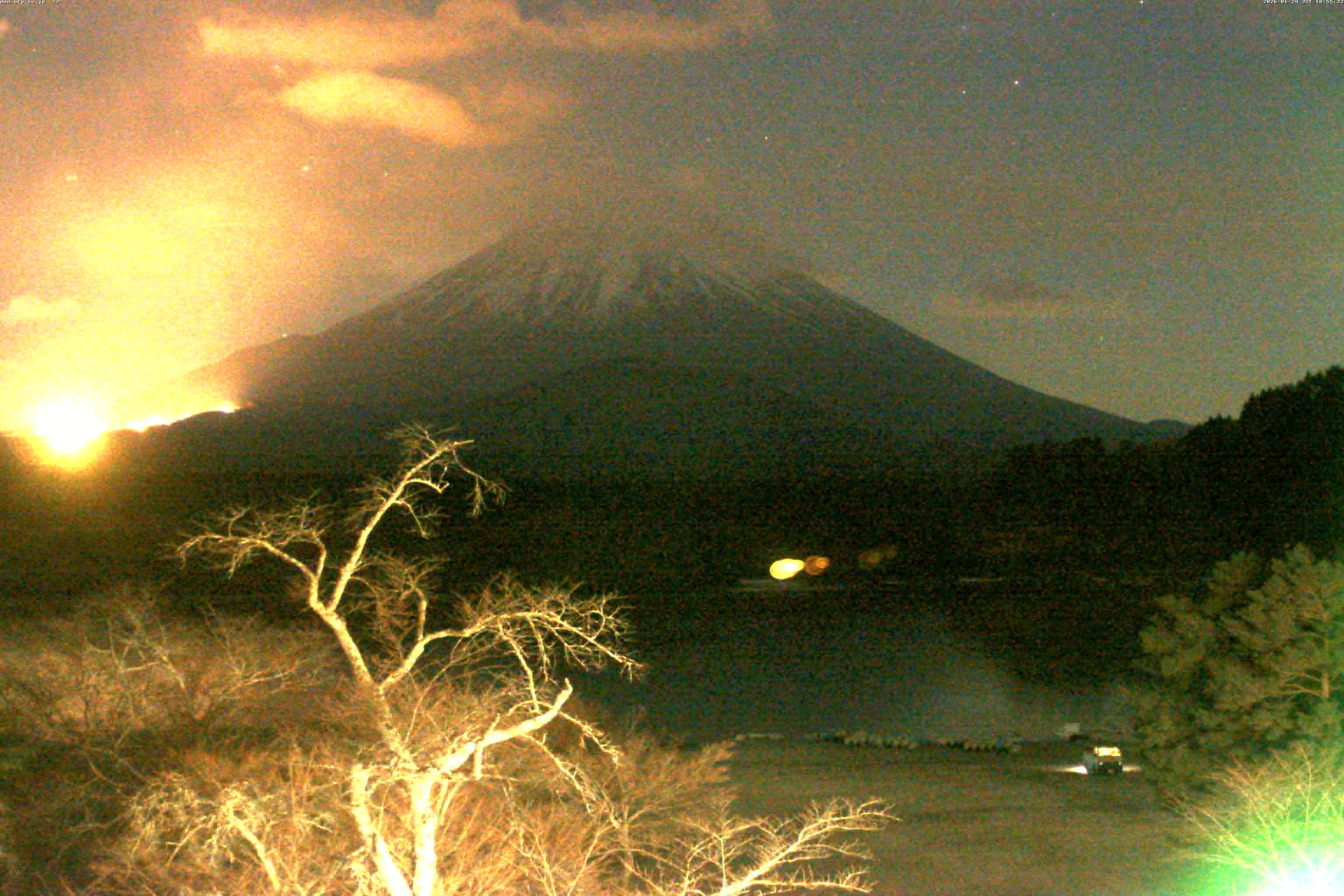精進湖ライブカメラ