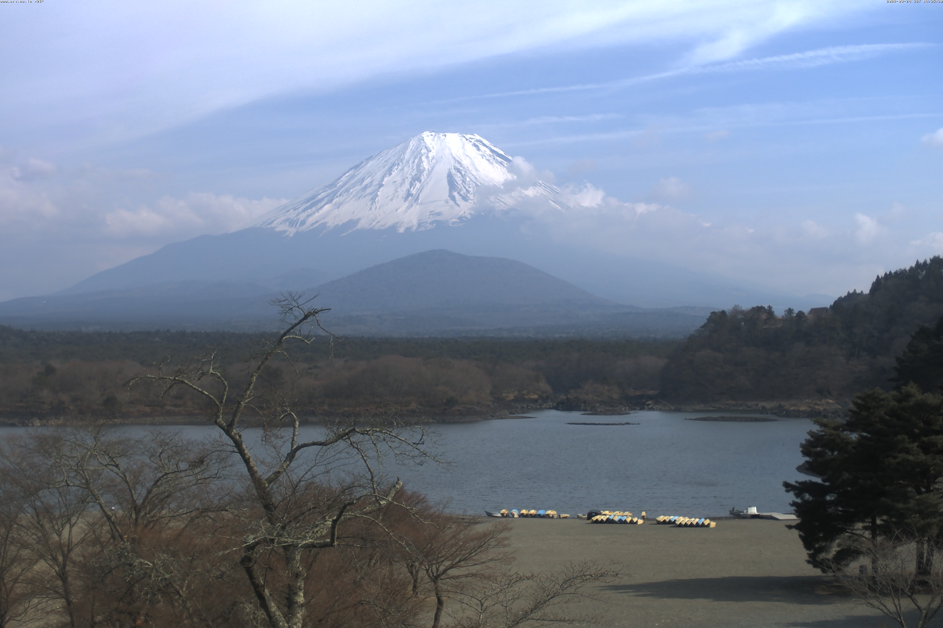 精進湖ライブカメラ