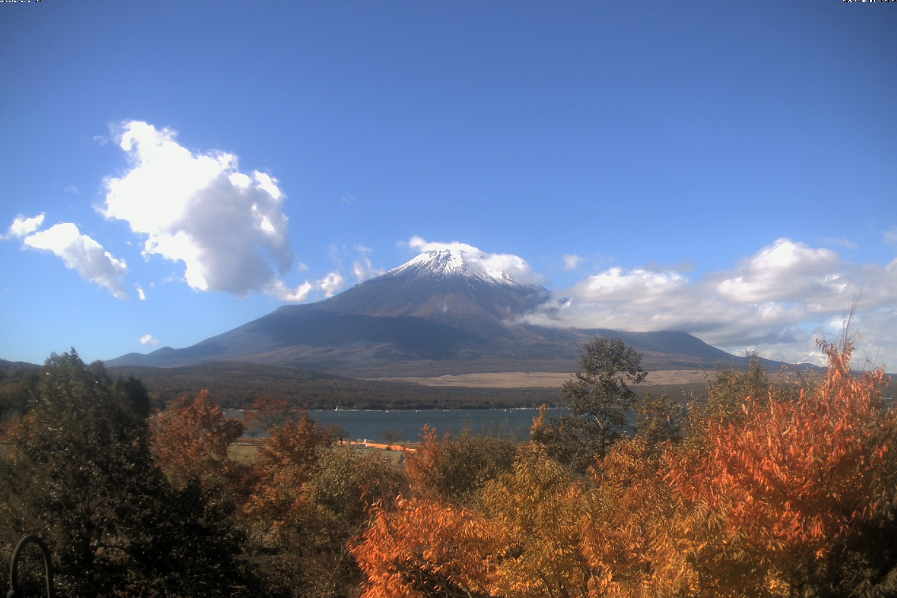 山中湖ライブカメラ