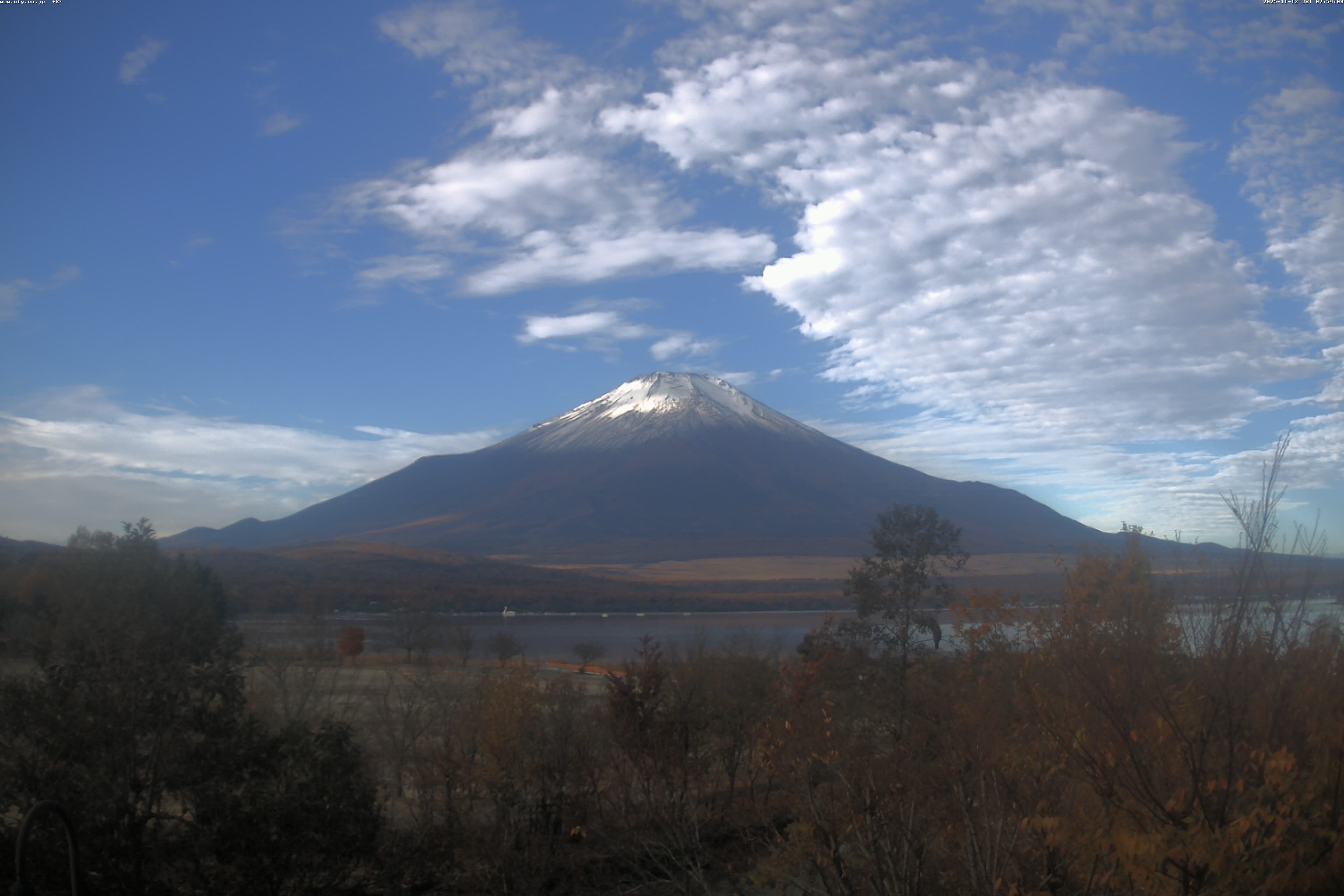 山中湖ライブカメラ