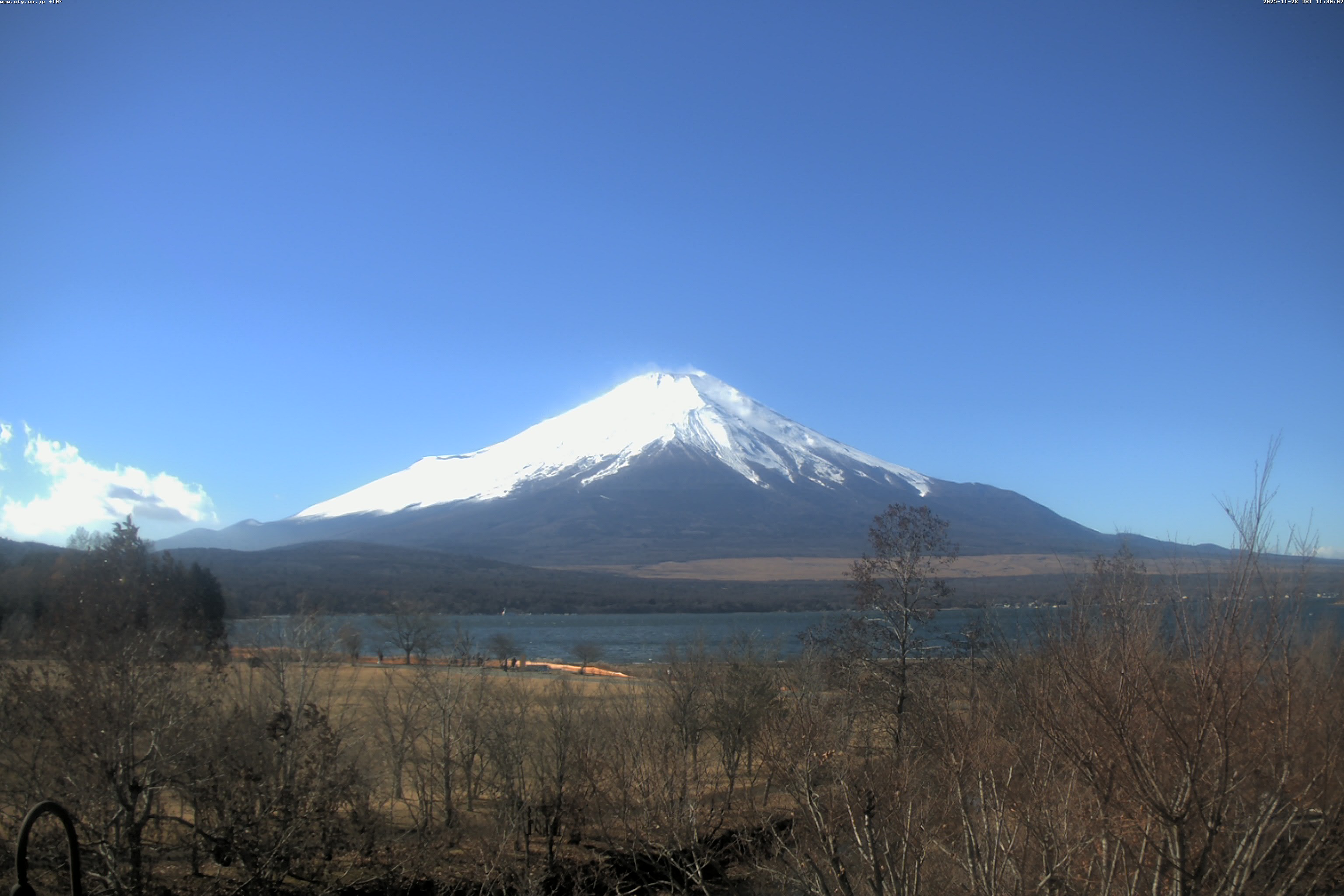 山中湖ライブカメラ