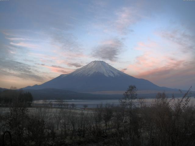 山中湖からの富士山