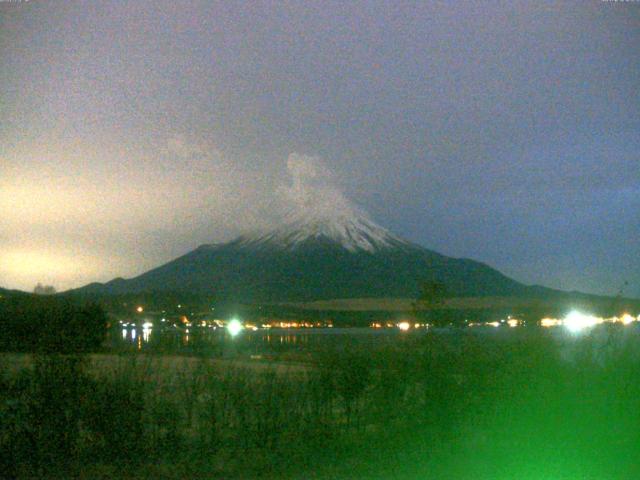 山中湖からの富士山