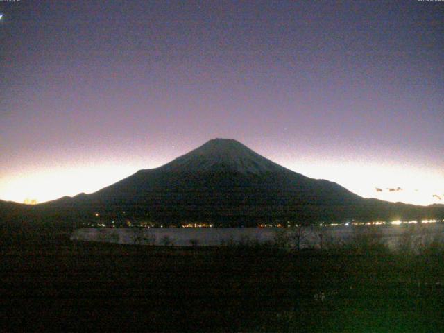 山中湖からの富士山