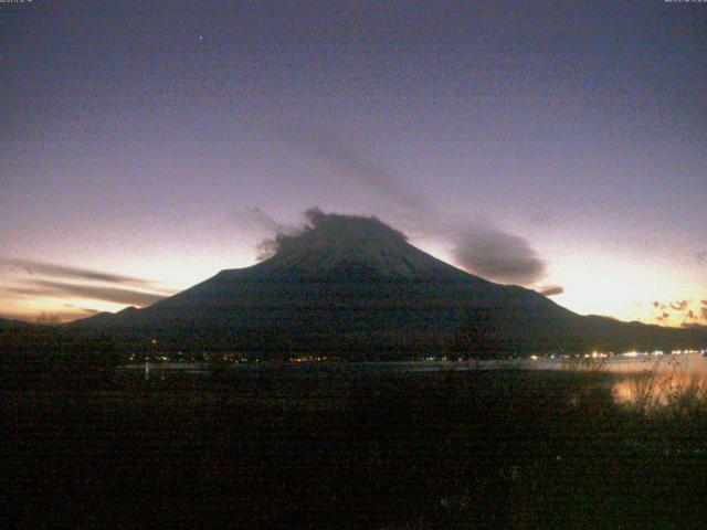 山中湖からの富士山
