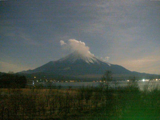 山中湖からの富士山