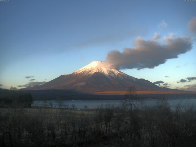 山中湖からの富士山