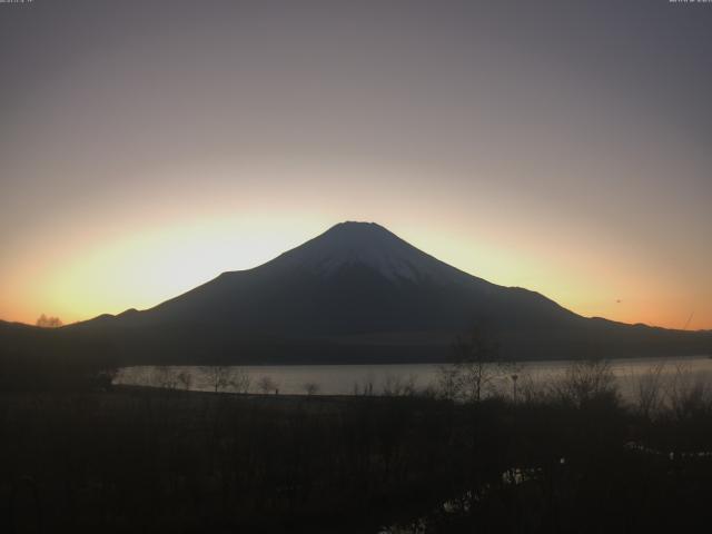 山中湖からの富士山