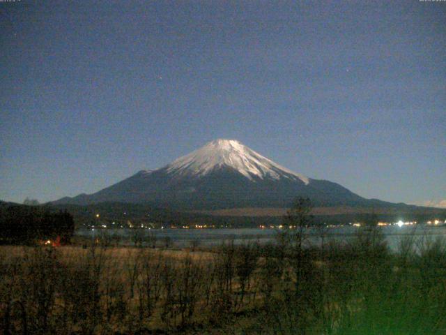 山中湖からの富士山