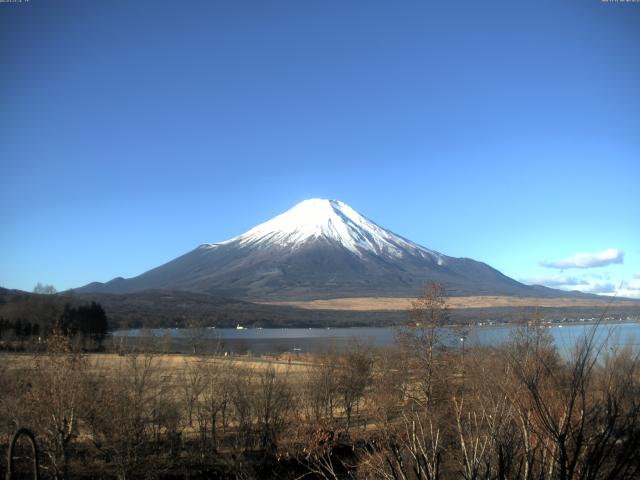 山中湖からの富士山