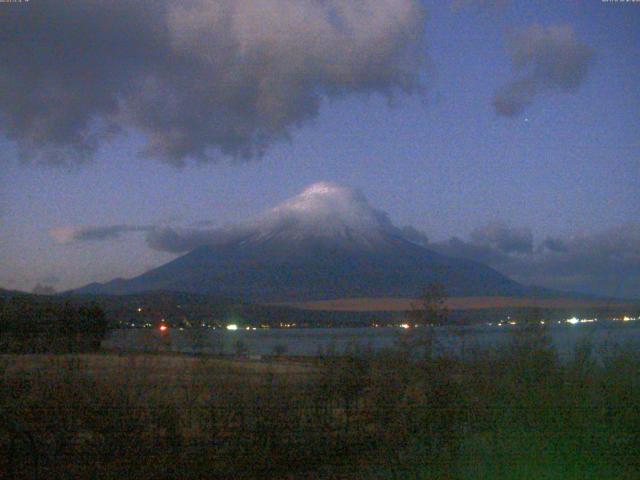 山中湖からの富士山