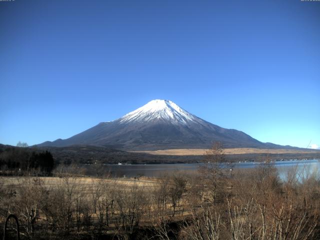 山中湖からの富士山