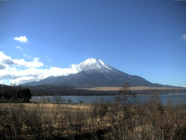 山中湖からの富士山