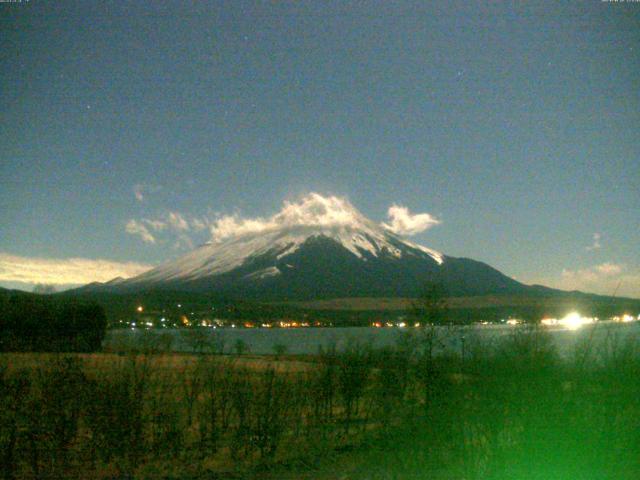 山中湖からの富士山