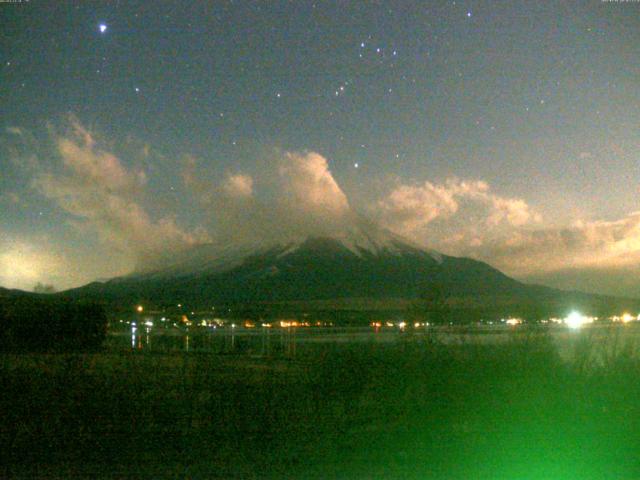 山中湖からの富士山