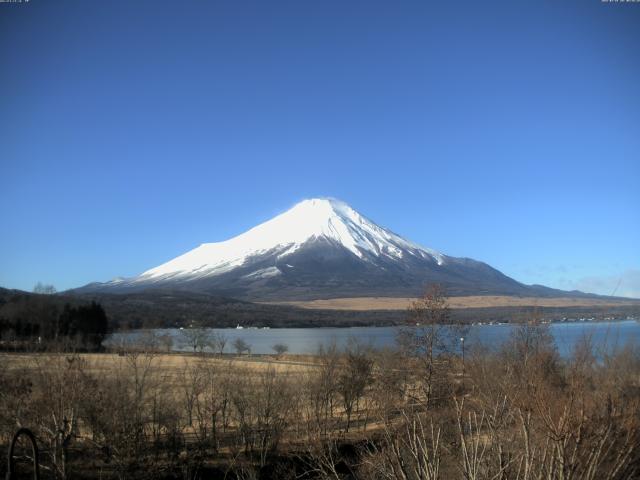 山中湖からの富士山