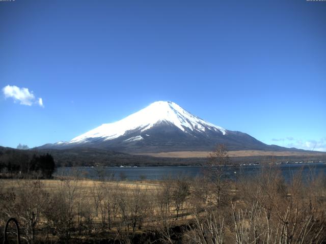 山中湖からの富士山