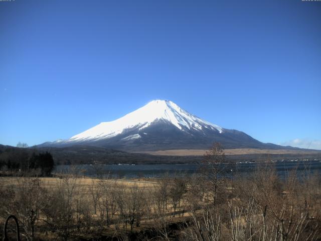 山中湖からの富士山