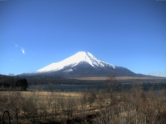 山中湖からの富士山