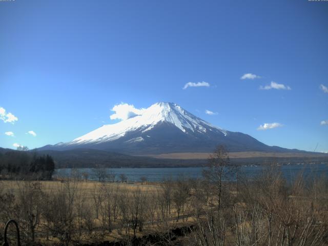 山中湖からの富士山