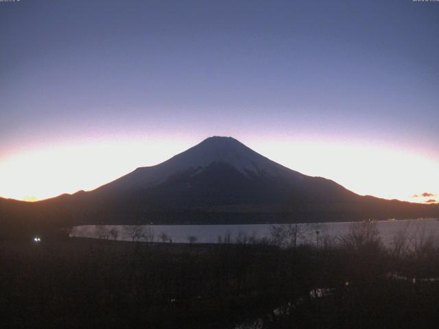 山中湖からの富士山