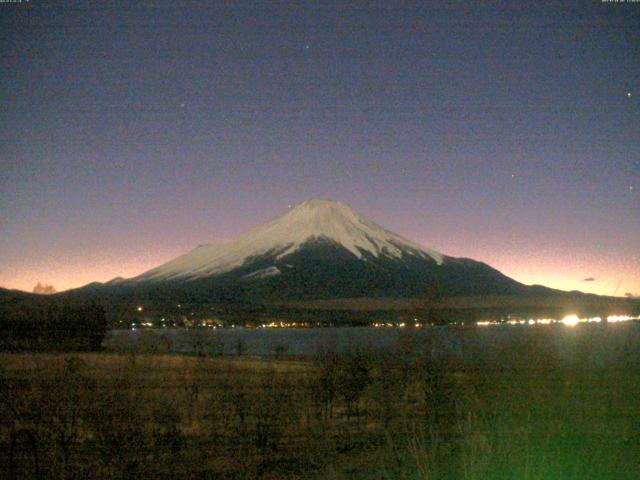 山中湖からの富士山