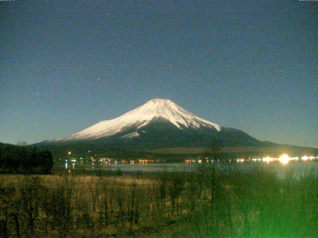 山中湖からの富士山