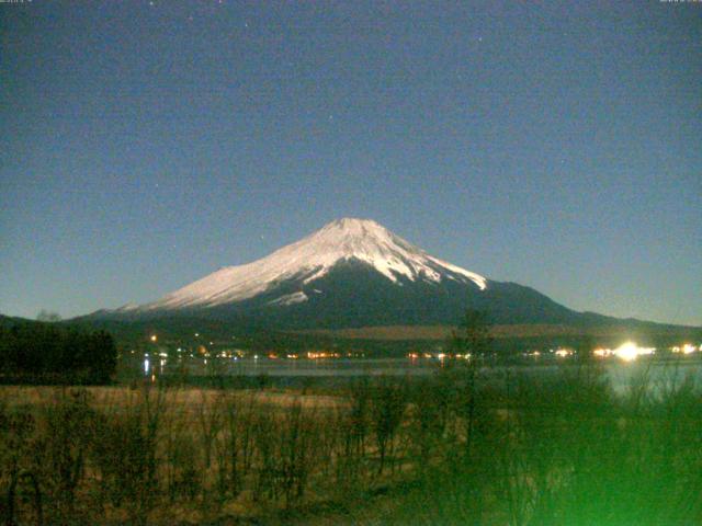 山中湖からの富士山