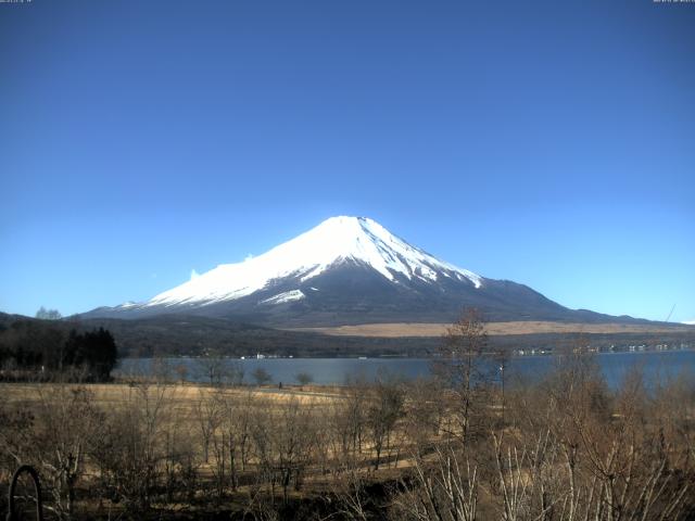 山中湖からの富士山