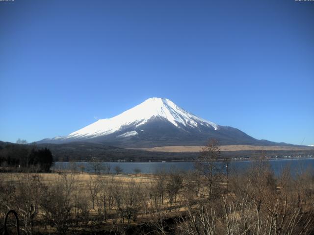 山中湖からの富士山