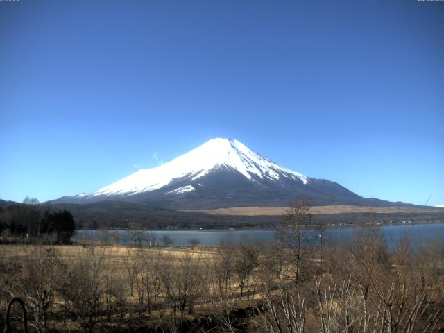 山中湖からの富士山