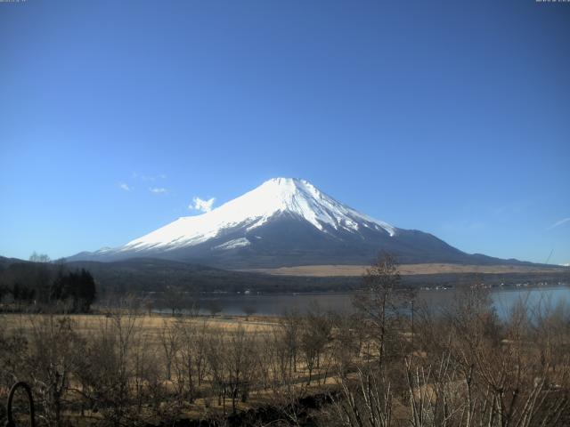 山中湖からの富士山