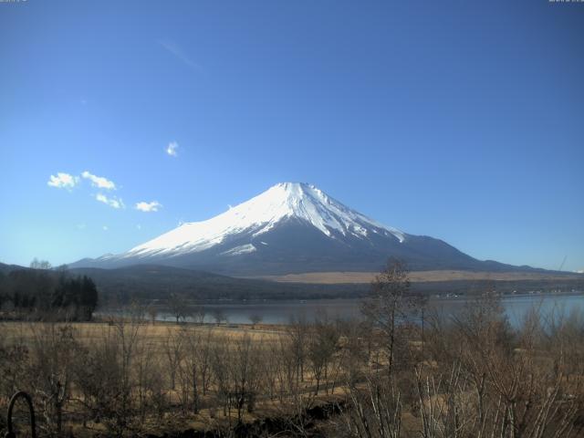 山中湖からの富士山