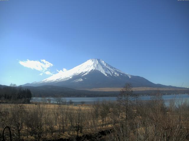 山中湖からの富士山