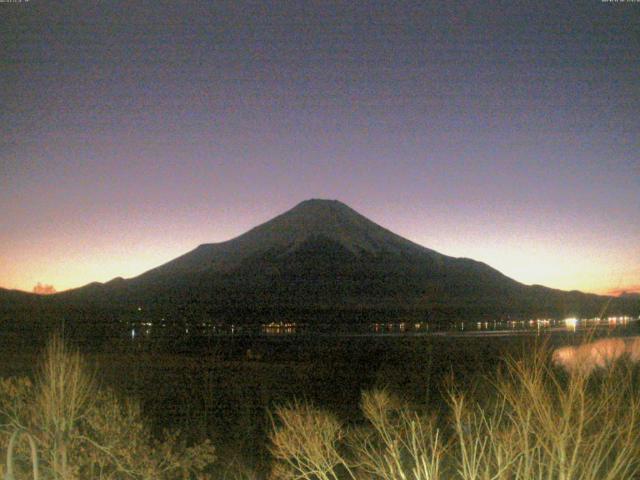山中湖からの富士山