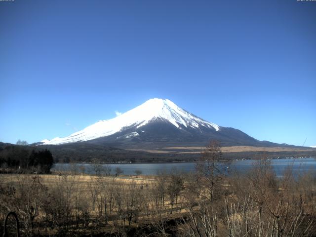 山中湖からの富士山