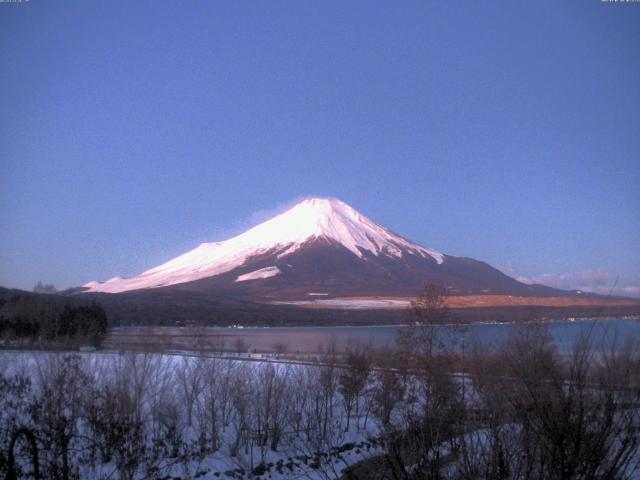 山中湖からの富士山