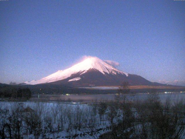 山中湖からの富士山