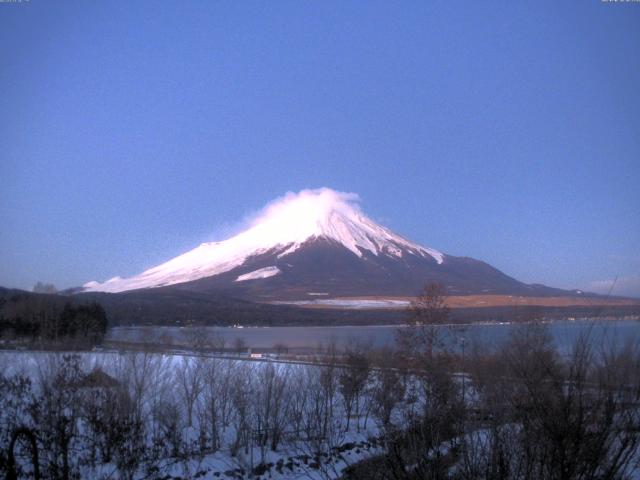山中湖からの富士山