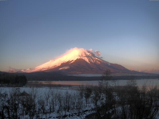 山中湖からの富士山