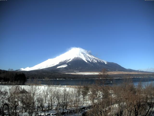 山中湖からの富士山