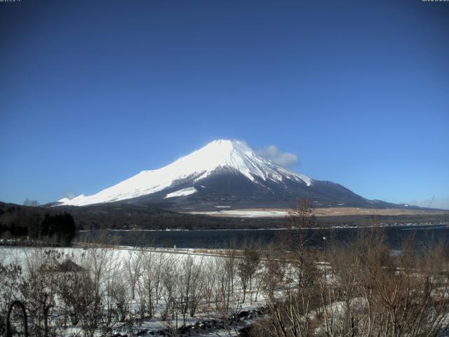 山中湖からの富士山