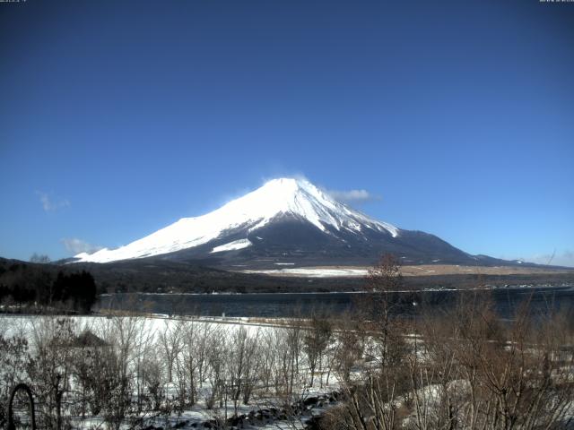 山中湖からの富士山