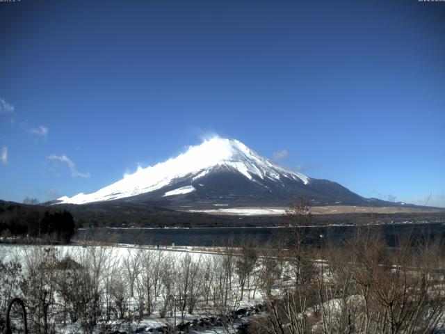 山中湖からの富士山
